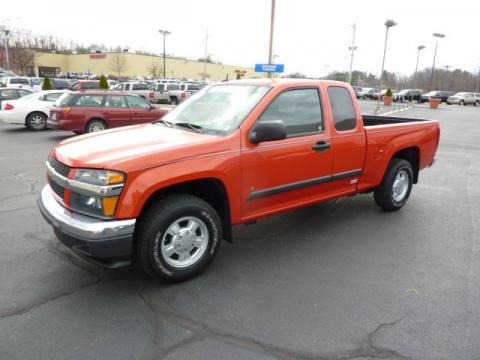 2008 Chevrolet Colorado Work Truck Extended Cab Data, Info and Specs