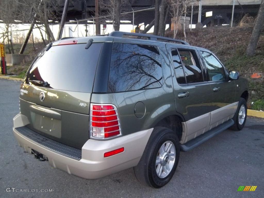 2004 Mountaineer AWD - Estate Green Metallic / Medium Dark Parchment photo #6