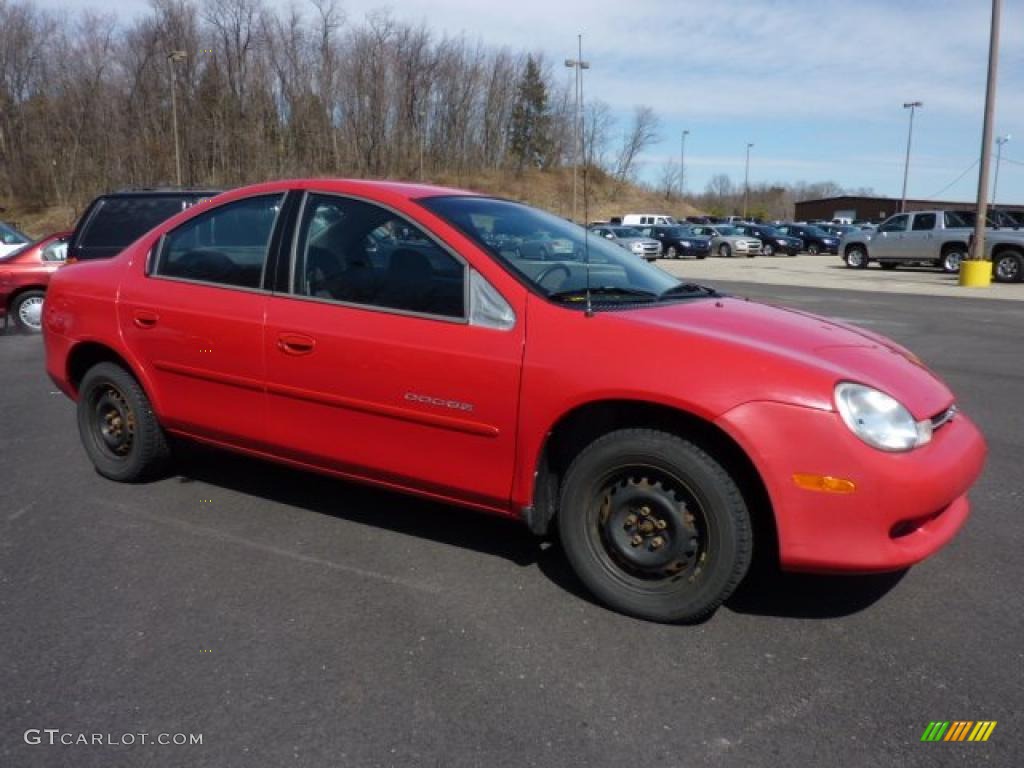 Flame Red Dodge Neon