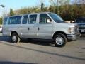 Ingot Silver Metallic 2010 Ford E Series Van E350 XLT Passenger Extended Exterior