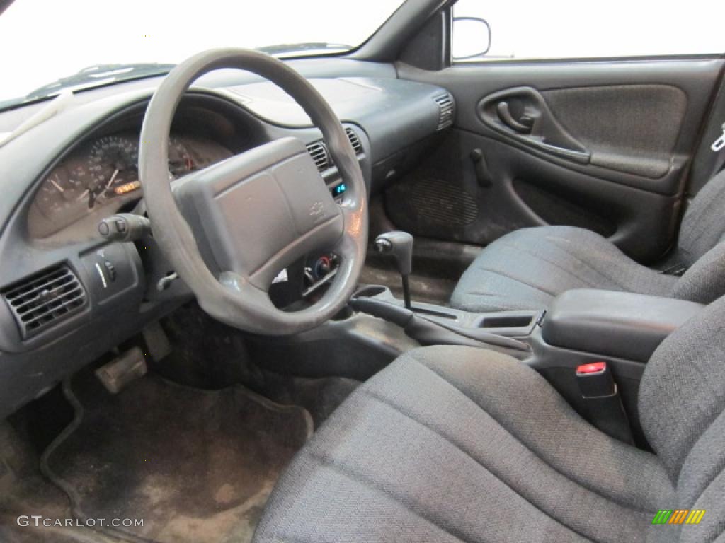 Graphite Interior 2002 Chevrolet Cavalier Sedan Photo #47295761