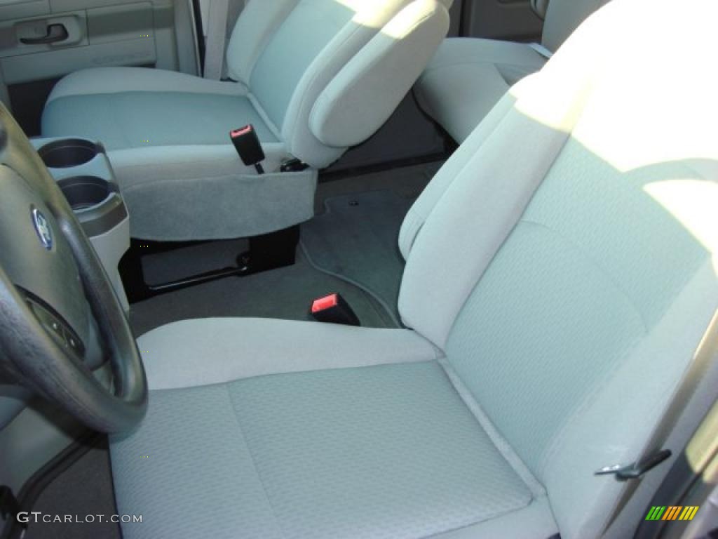 Medium Flint Interior 2010 Ford E Series Van E350 XLT Passenger Extended Photo #47295841
