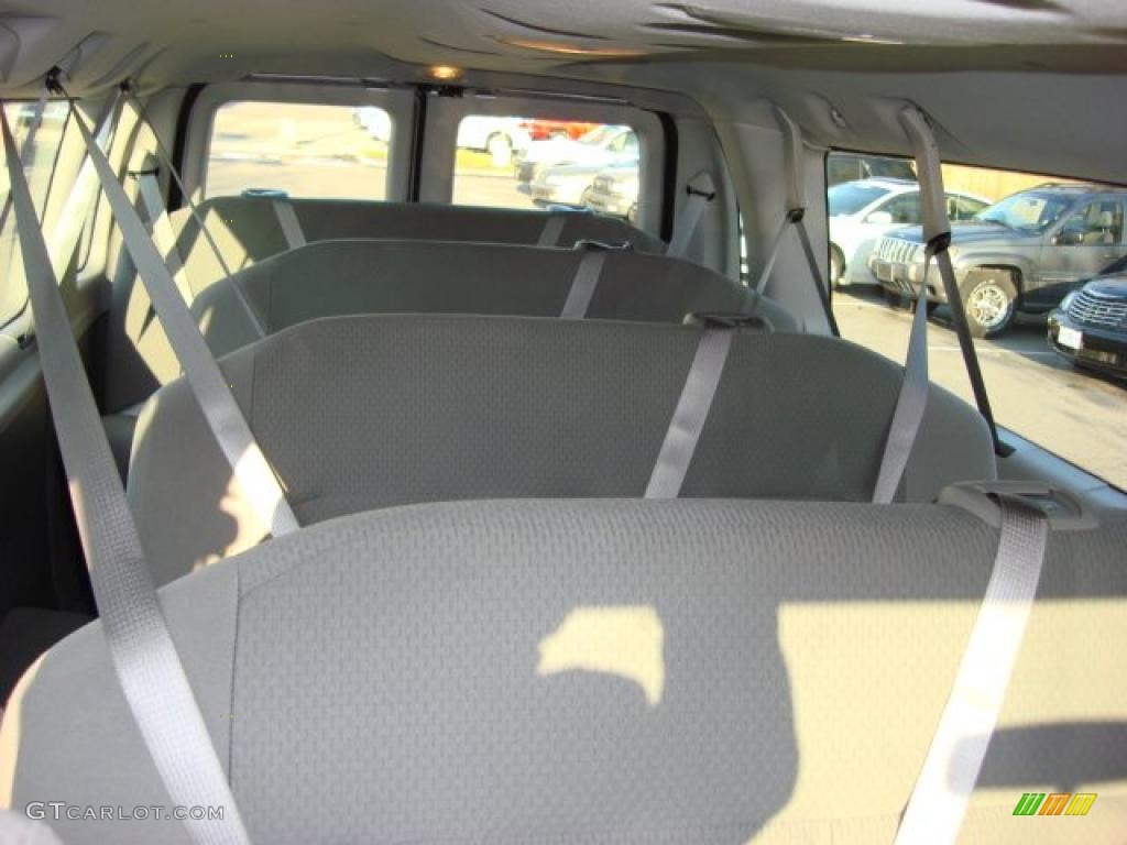 Medium Flint Interior 2010 Ford E Series Van E350 XLT Passenger Extended Photo #47295884
