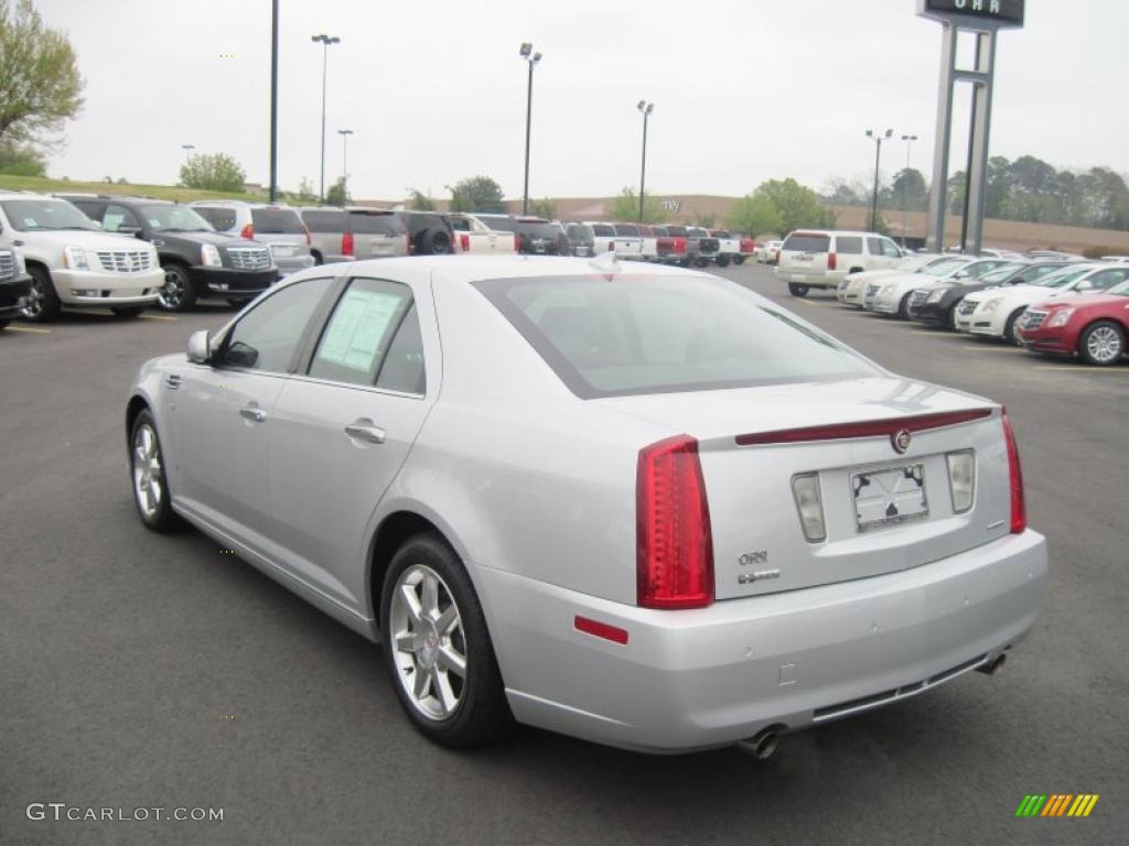 Radiant Silver 2009 Cadillac STS V8 Exterior Photo #47296301
