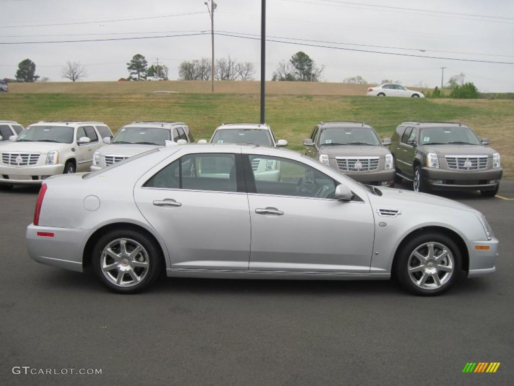 Radiant Silver 2009 Cadillac STS V8 Exterior Photo #47296349