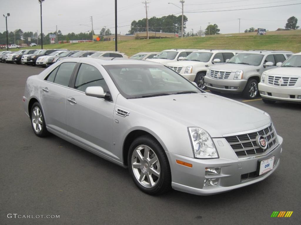 Radiant Silver 2009 Cadillac STS V8 Exterior Photo #47296364