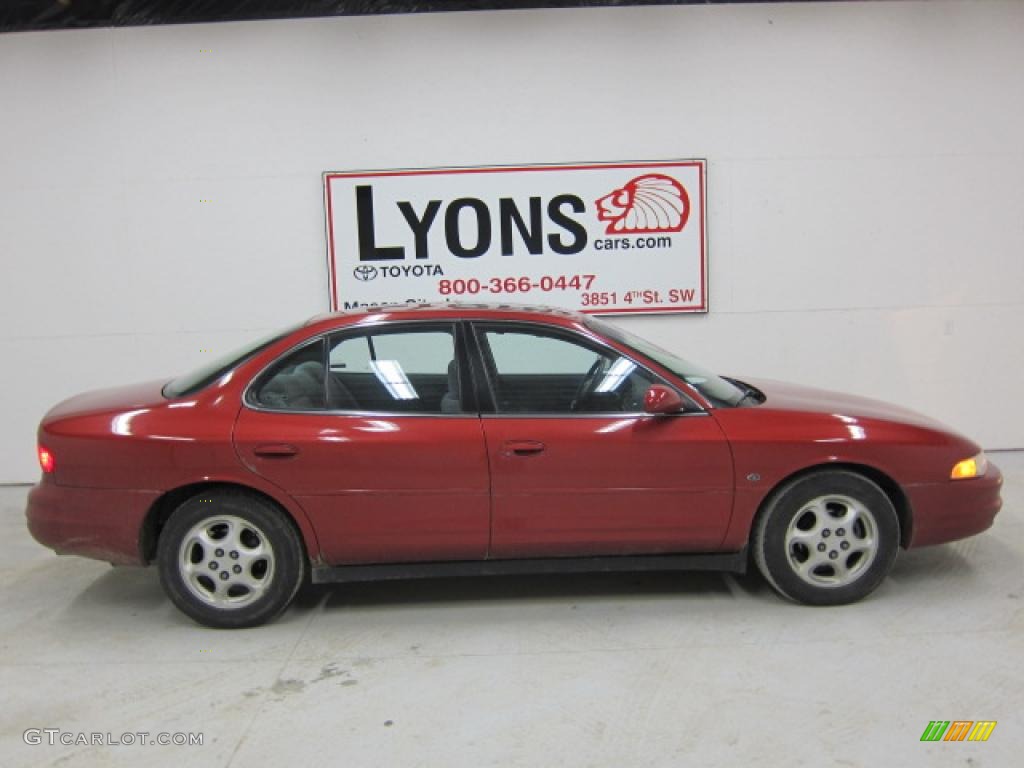 1999 Intrigue GL - Crimson Red Metallic / Dark Gray photo #13