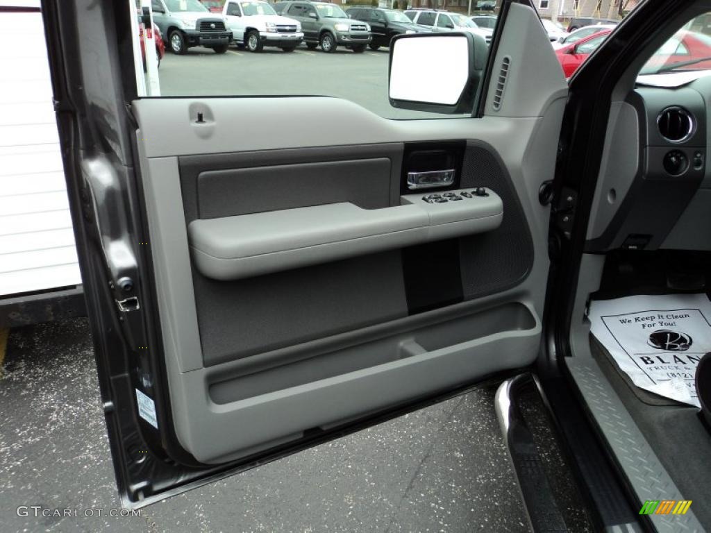 2006 F150 XLT SuperCab 4x4 - Dark Shadow Grey Metallic / Medium/Dark Flint photo #10