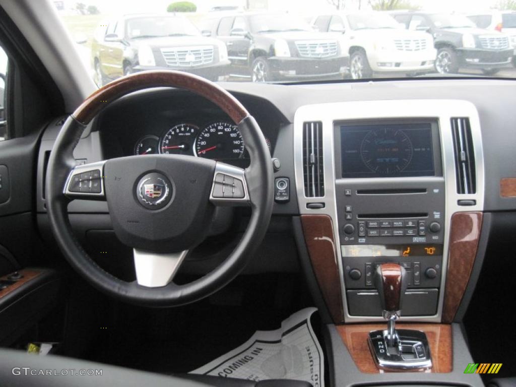 2009 Cadillac STS V8 Ebony Dashboard Photo #47296469