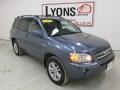 2007 Bluestone Metallic Toyota Highlander Hybrid Limited 4WD  photo #29