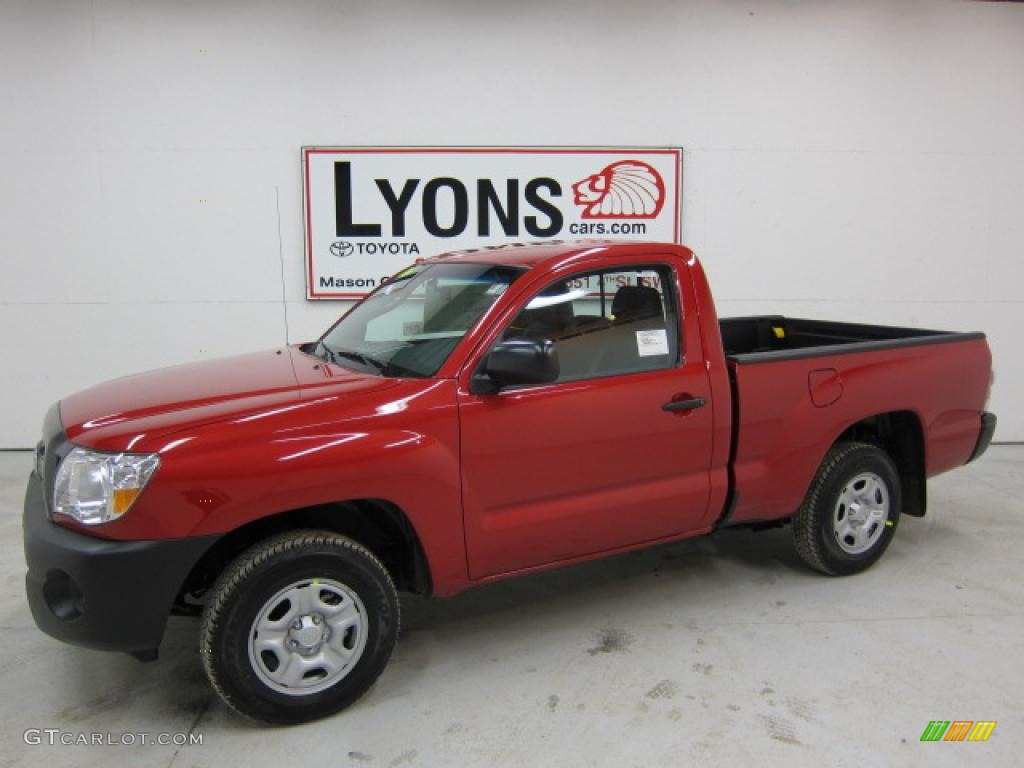 Barcelona Red Metallic Toyota Tacoma