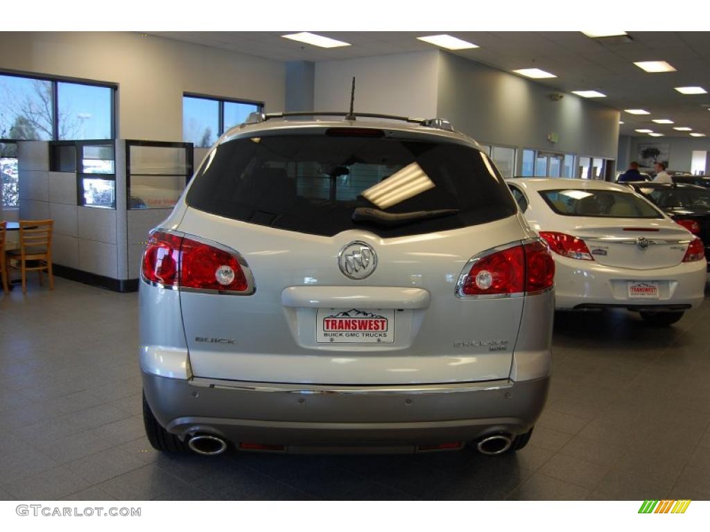 2011 Enclave CXL AWD - Quicksilver Metallic / Ebony/Ebony photo #4