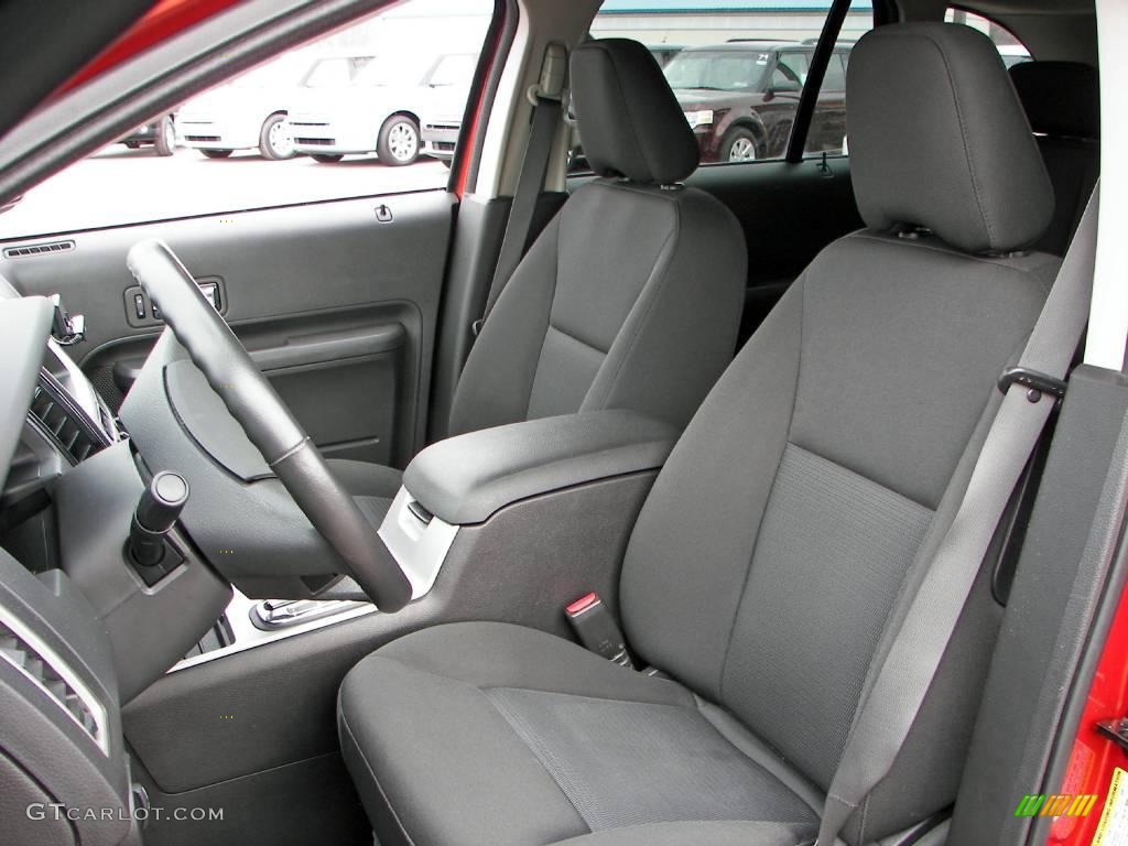 Charcoal Black Interior 2007 Ford Edge SEL AWD Photo #4729772