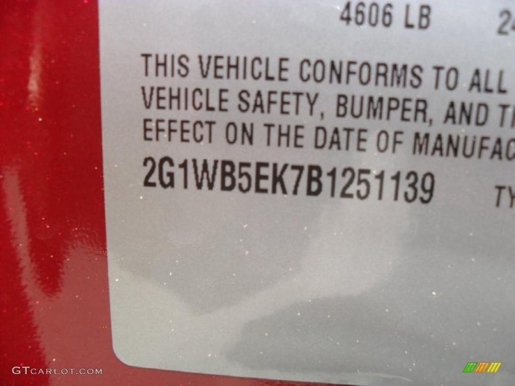 2011 Impala LT - Red Jewel Tintcoat / Neutral photo #9