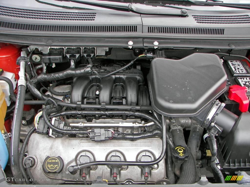 2007 Ford Edge SEL AWD 3.5 Liter DOHC 24-Valve VVT Duratec V6 Engine Photo #4729834