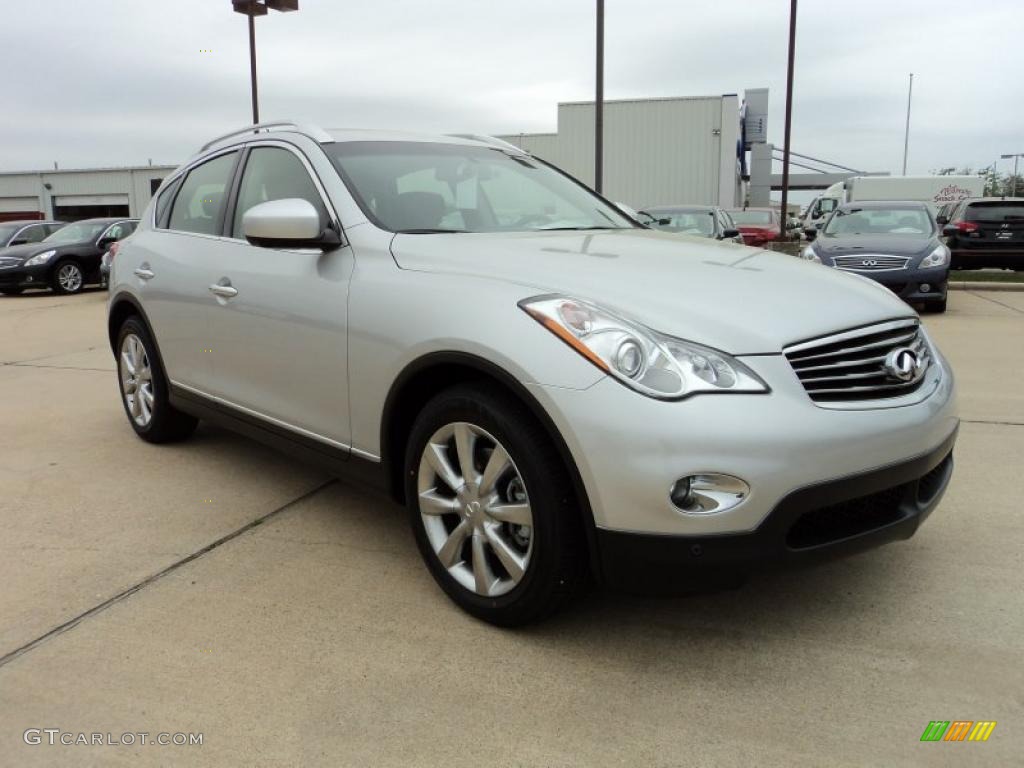 Liquid Platinum 2011 Infiniti EX 35 Journey Exterior Photo #47298575