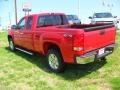 2011 Fire Red GMC Sierra 1500 SLE Extended Cab 4x4  photo #2