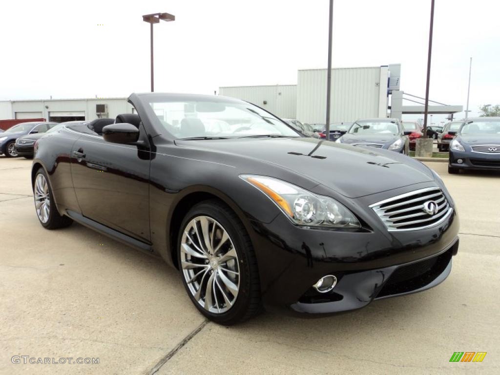 Black Obsidian 2011 Infiniti G 37 S Sport Convertible Exterior Photo #47298707