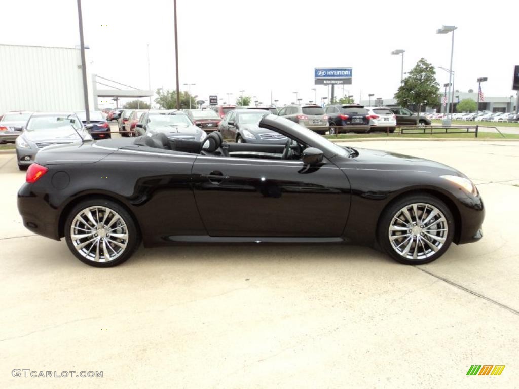 Black Obsidian 2011 Infiniti G 37 S Sport Convertible Exterior Photo #47298737