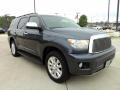 Slate Metallic 2008 Toyota Sequoia Platinum Exterior