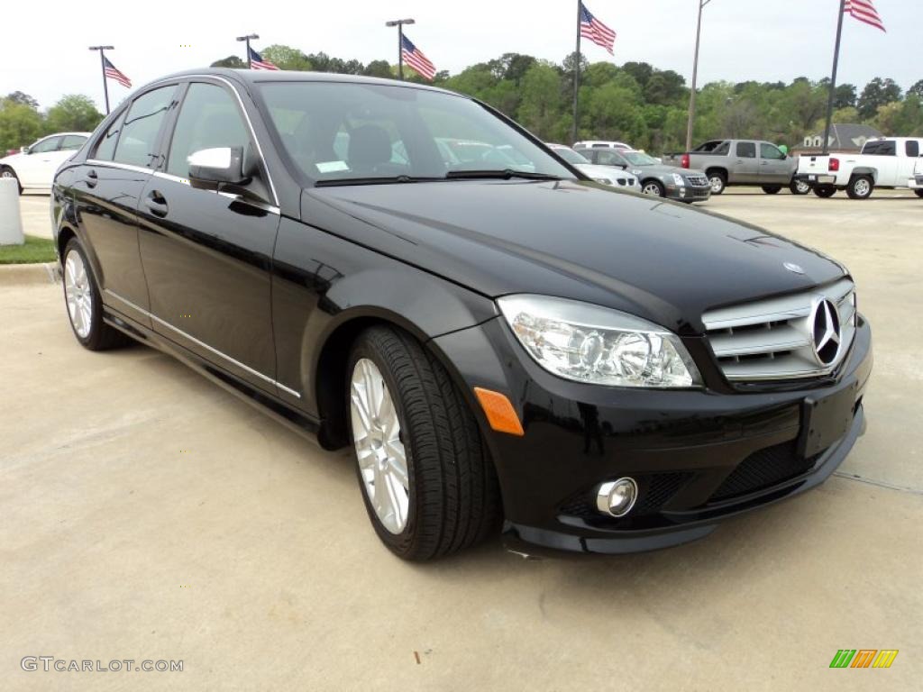 Black 2008 Mercedes-Benz C 300 Sport Exterior Photo #47299496