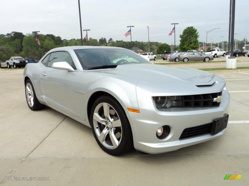 Silver Ice Metallic 2010 Chevrolet Camaro SS/RS Coupe Exterior Photo #47299709