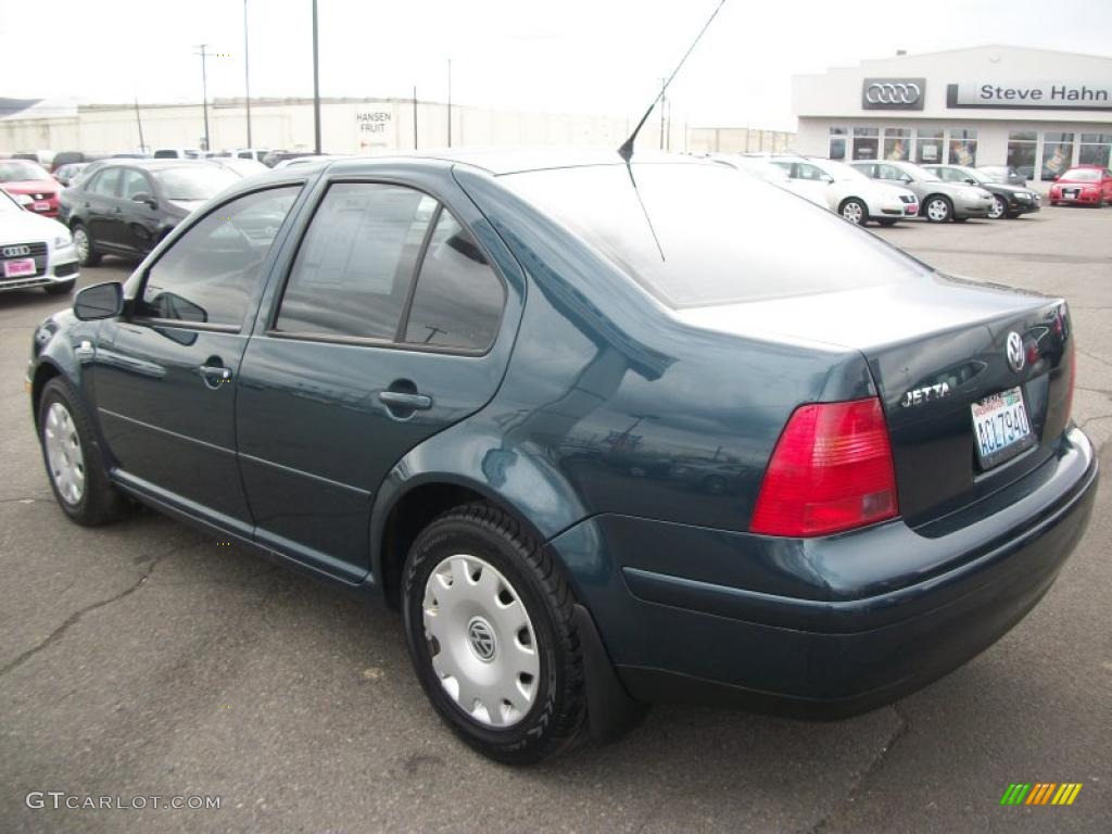 2002 Jetta GL Sedan - Baltic Green / Black photo #5