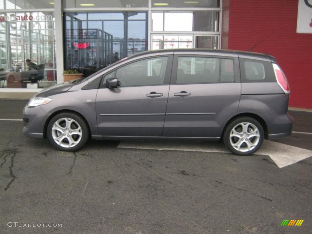 2008 MAZDA5 Sport - Galaxy Gray / Black photo #2