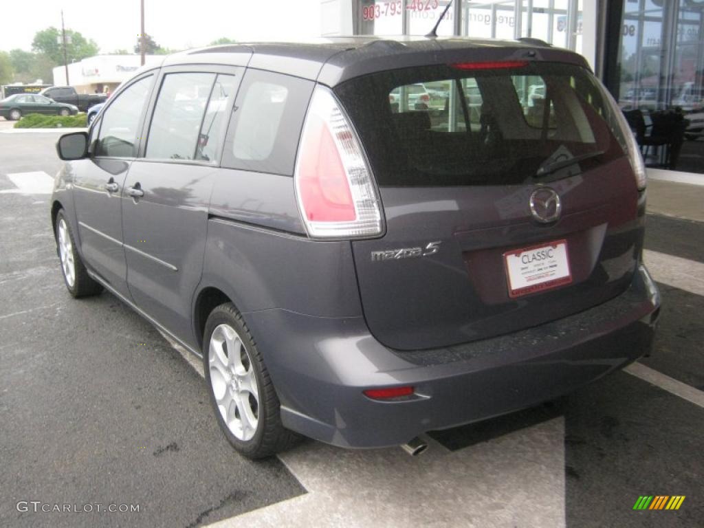 2008 MAZDA5 Sport - Galaxy Gray / Black photo #3