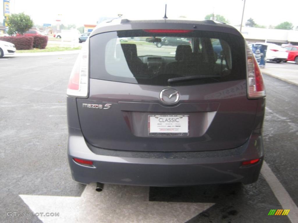 2008 MAZDA5 Sport - Galaxy Gray / Black photo #4