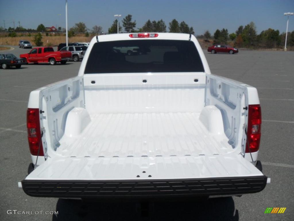 2011 Silverado 1500 LT Crew Cab - Summit White / Ebony photo #4