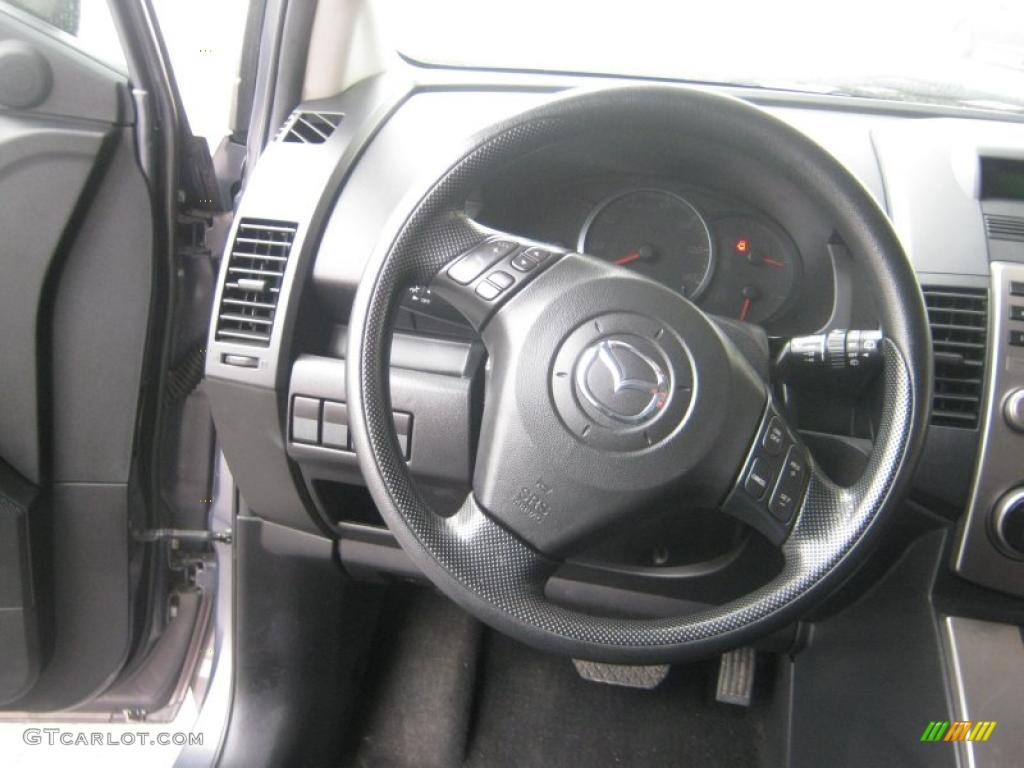 2008 MAZDA5 Sport - Galaxy Gray / Black photo #10