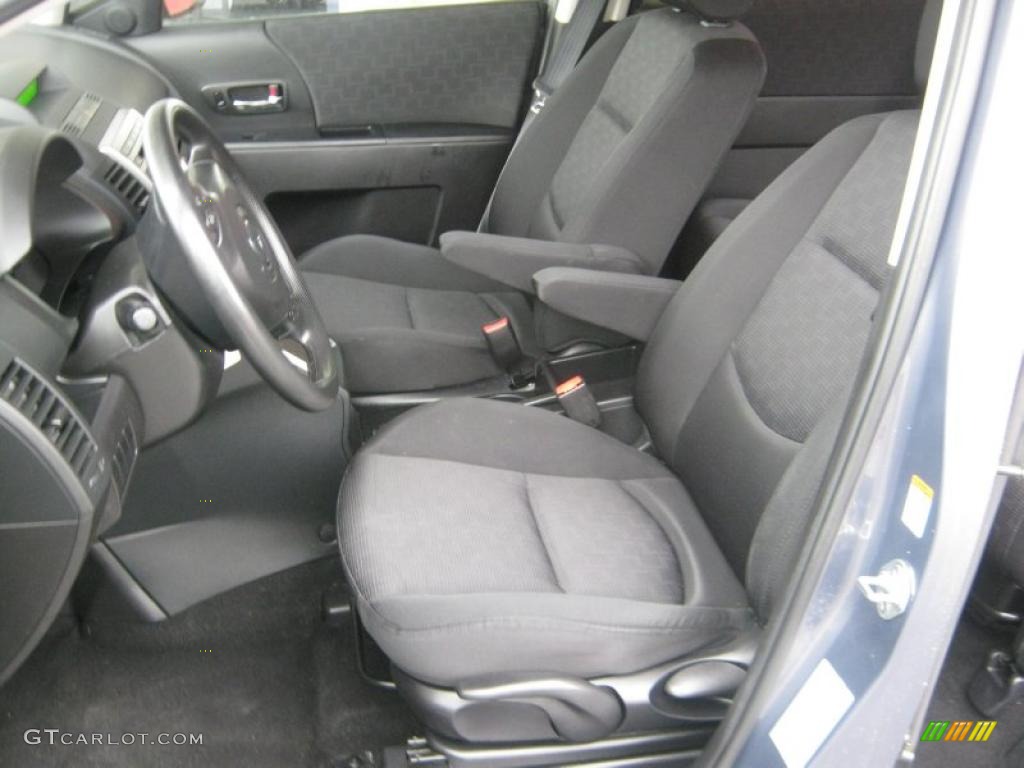 2008 MAZDA5 Sport - Galaxy Gray / Black photo #14