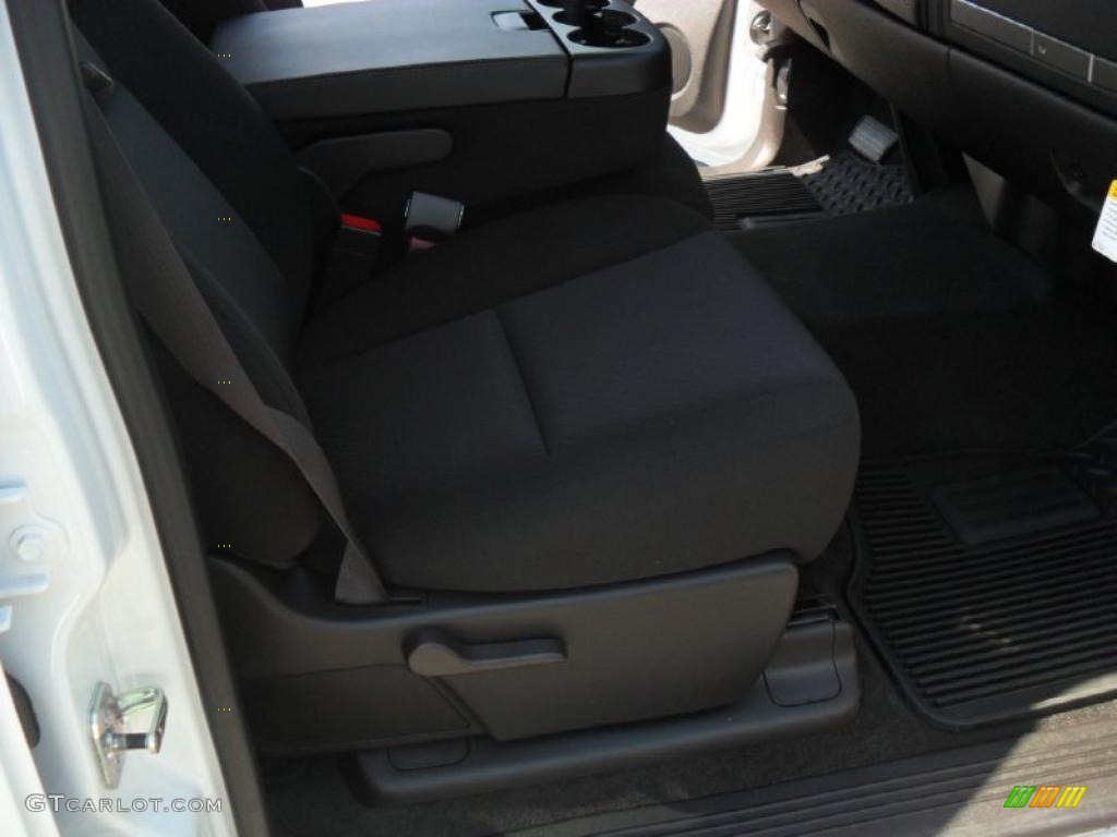 2011 Silverado 1500 LT Crew Cab - Summit White / Ebony photo #18