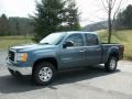 Front 3/4 View of 2008 Sierra 1500 SLE Crew Cab 4x4