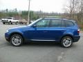 Montego Blue Metallic 2007 BMW X3 3.0si Exterior