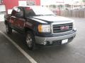 2007 Deep Blue Metallic GMC Sierra 1500 SLE Crew Cab  photo #6