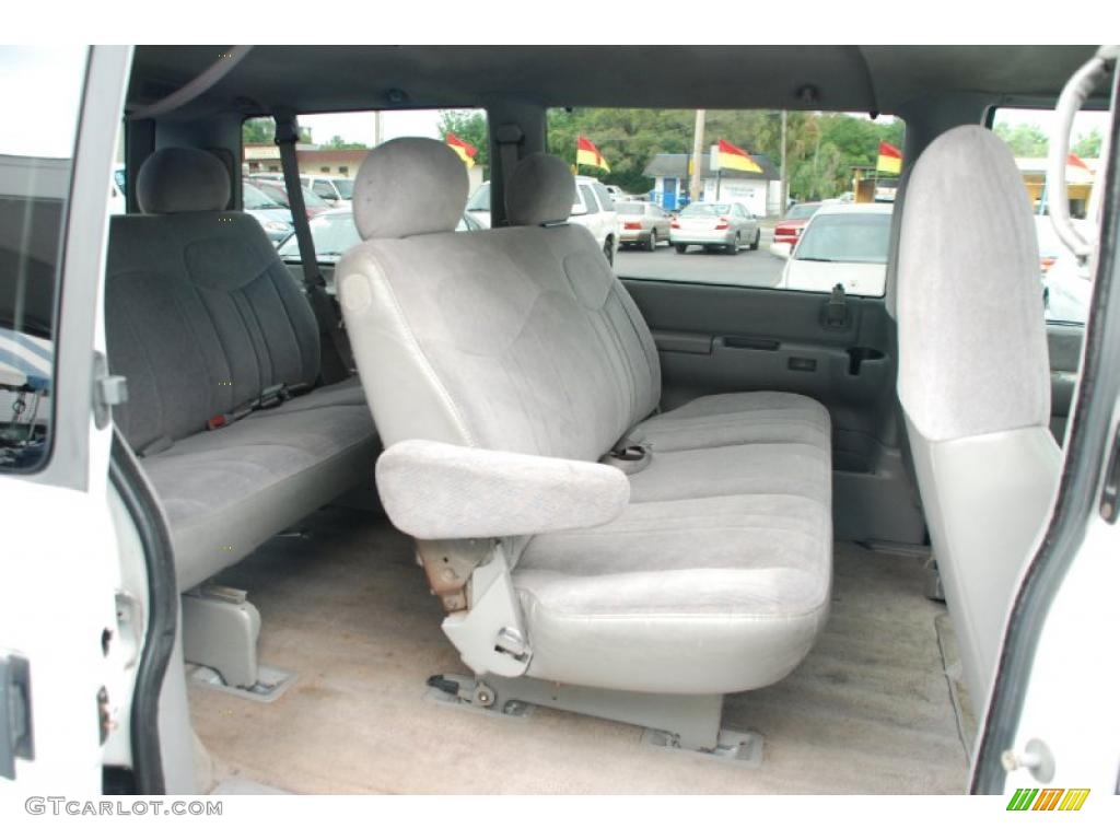 Gray Interior 1997 GMC Safari SLT Photo #47302643