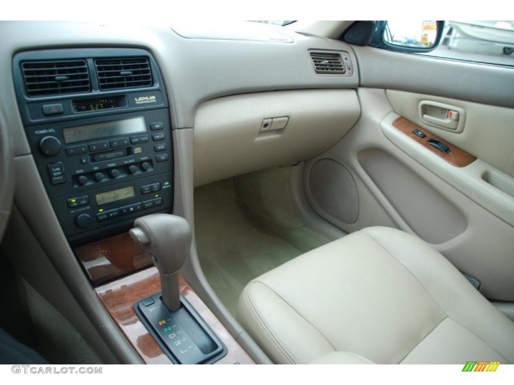1998 ES 300 - Dark Green Metallic / Beige photo #12