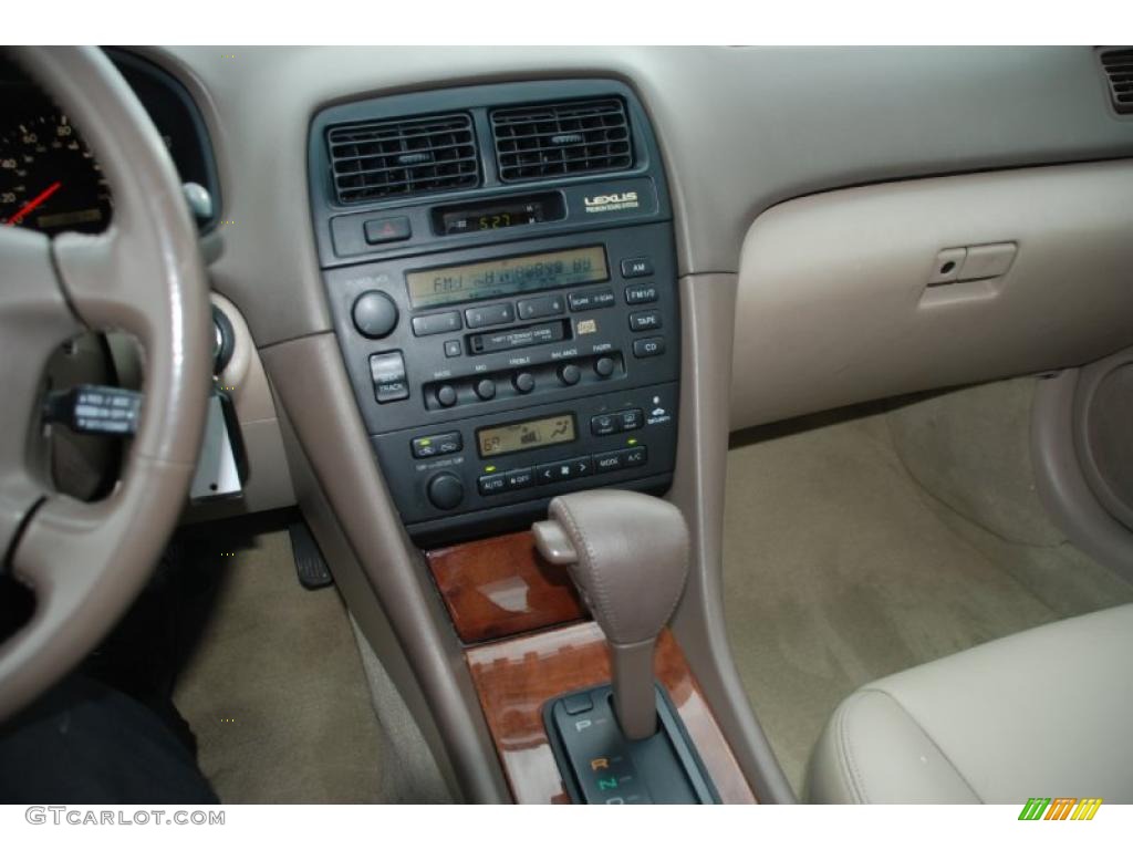 1998 ES 300 - Dark Green Metallic / Beige photo #14