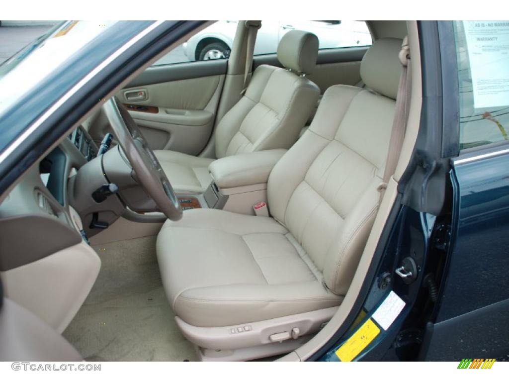 1998 ES 300 - Dark Green Metallic / Beige photo #16
