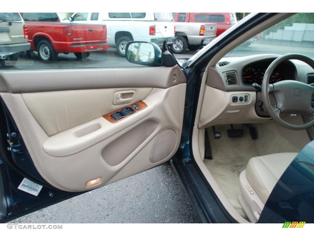 1998 ES 300 - Dark Green Metallic / Beige photo #17