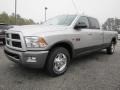 Bright Silver Metallic 2011 Dodge Ram 3500 HD SLT Outdoorsman Crew Cab Exterior