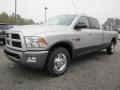 2011 Bright Silver Metallic Dodge Ram 3500 HD SLT Outdoorsman Crew Cab  photo #3