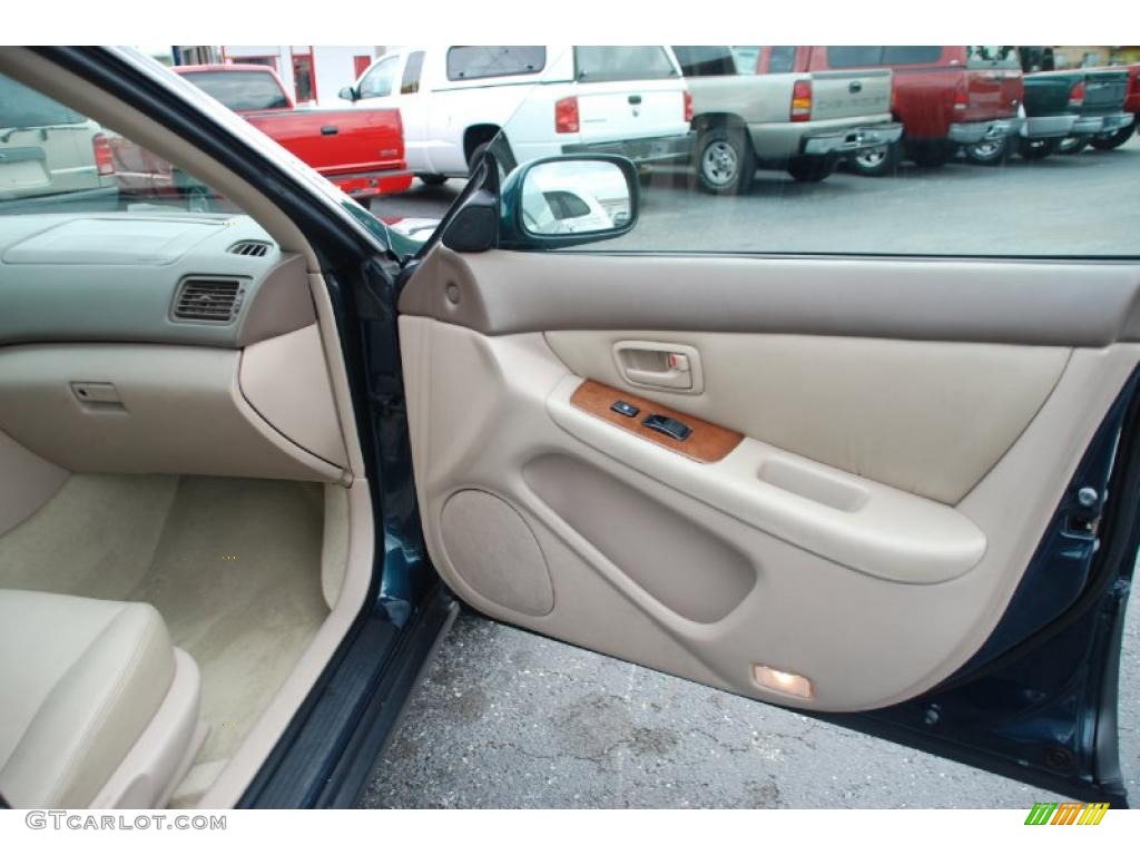 1998 ES 300 - Dark Green Metallic / Beige photo #18