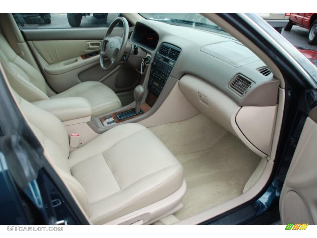 1998 ES 300 - Dark Green Metallic / Beige photo #19