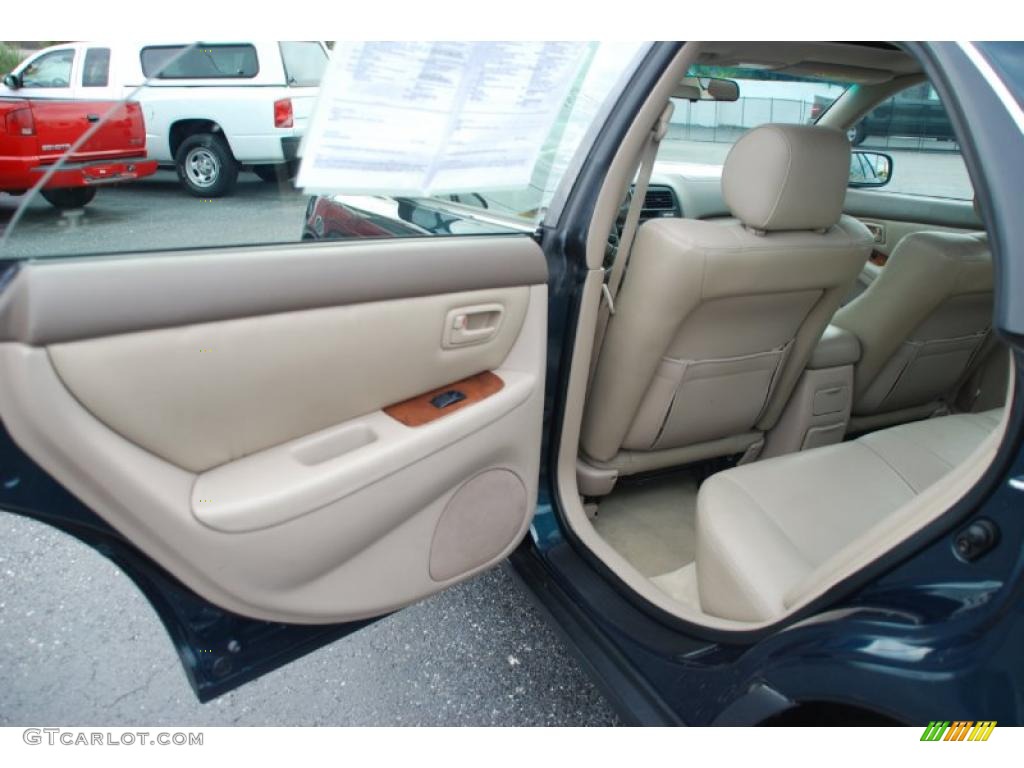 1998 ES 300 - Dark Green Metallic / Beige photo #21