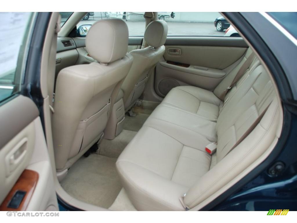 1998 ES 300 - Dark Green Metallic / Beige photo #24