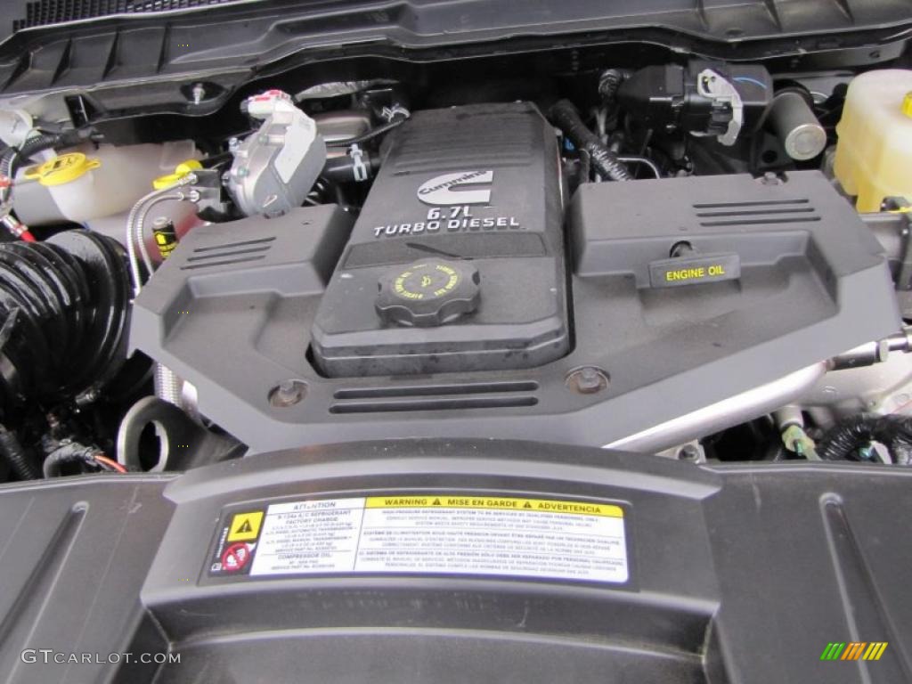 2011 Dodge Ram 3500 HD SLT Outdoorsman Crew Cab 6.7 Liter OHV 24-Valve Cummins Turbo-Diesel Inline 6 Cylinder Engine Photo #47303174