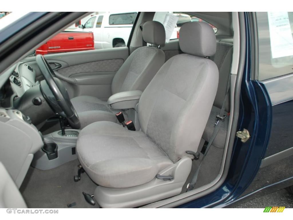 Medium Graphite Interior 2003 Ford Focus ZX3 Coupe Photo #47303390